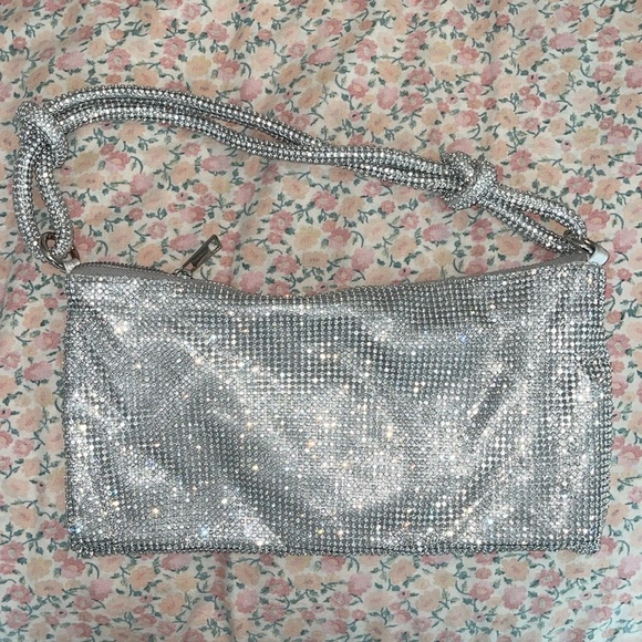 Silver Mesh Women's Bag - Picture 4 of 4